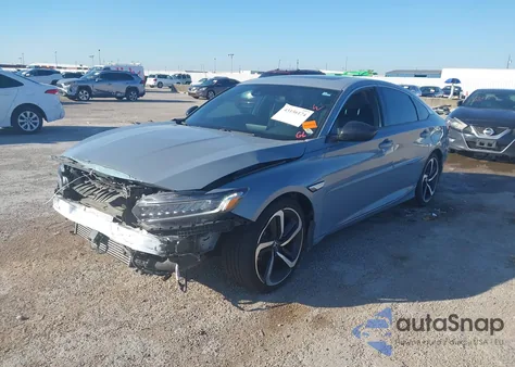 2022 Honda Accord Sport 2.0T из США, поврежденный, VIN 1HGCV2F31NA013452